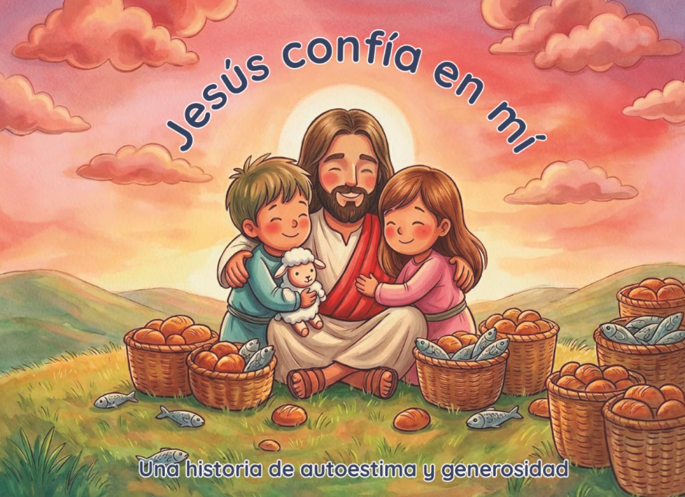 Jesús confía en mí: Una historia sobre autoestima y generosidad con ilustraciones a todo color para niños de 0 a 8 años. (Creciendo de la mano de Jesús)