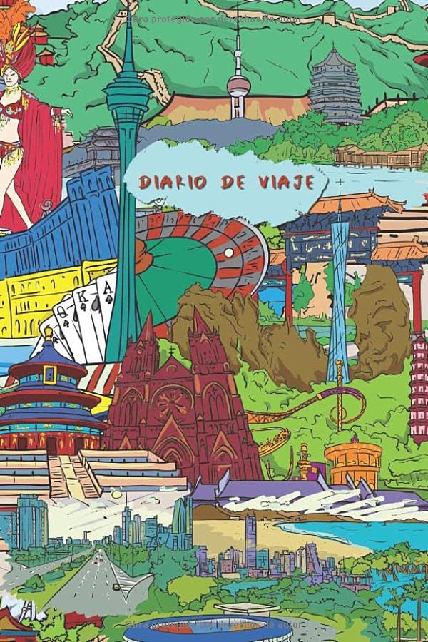 Libro: Diario de Viaje: Cuaderno de vacaciones con líneas compactas para que el viaje a China lo diseñe usted mismo