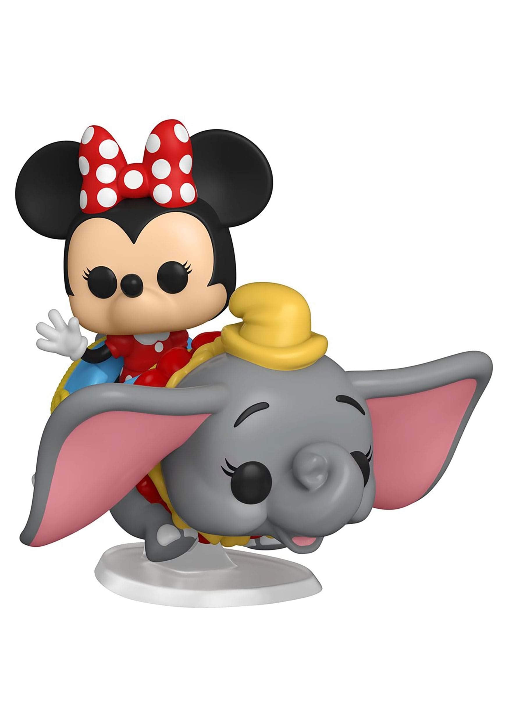 Funko Pop! Ride: Disney 65th - Flyng Dumbo Ride with Minnie, Figura de Acción - 6 Pulgadas