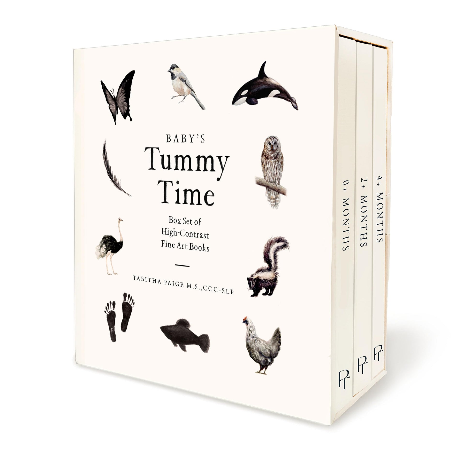 Libro: Baby's Tummy Time Book Box Set: A 3-Book Box Set of High-Contrast Art for Visual Stimulation at Tummy Time: 6 (Our Little Adventures Series)