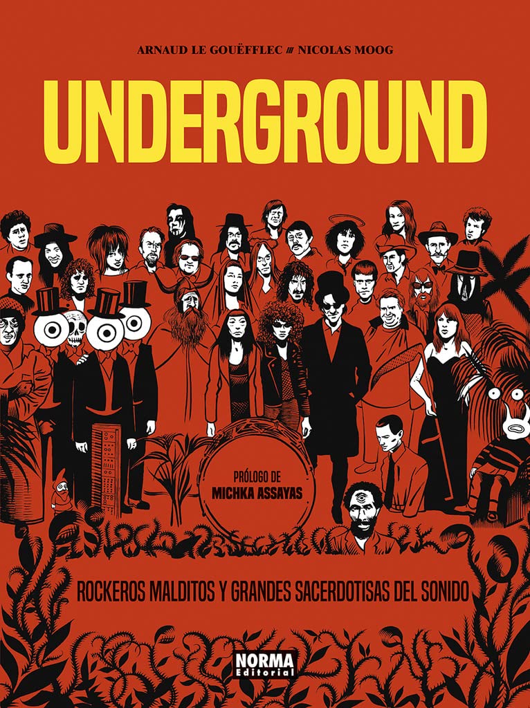 Libro: UNDERGROUND.: ROCKEROS MALDITOS Y GRANDES SACERDOTISAS DEL SONIDO (SIN COLECCION)