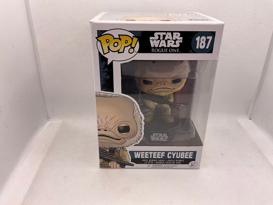Funko Pop Star Wars: Rogue One - Weeteef Cyubee Toy Figura