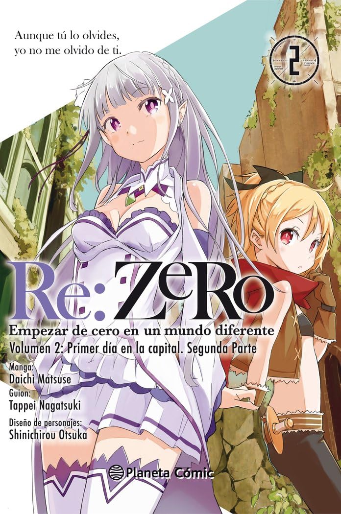 Libro: Re:Zero nº 02: Empezar de cero en un mundo diferente. Volumen 2. Primer día en la capital. Segunda parte (Manga Shonen)