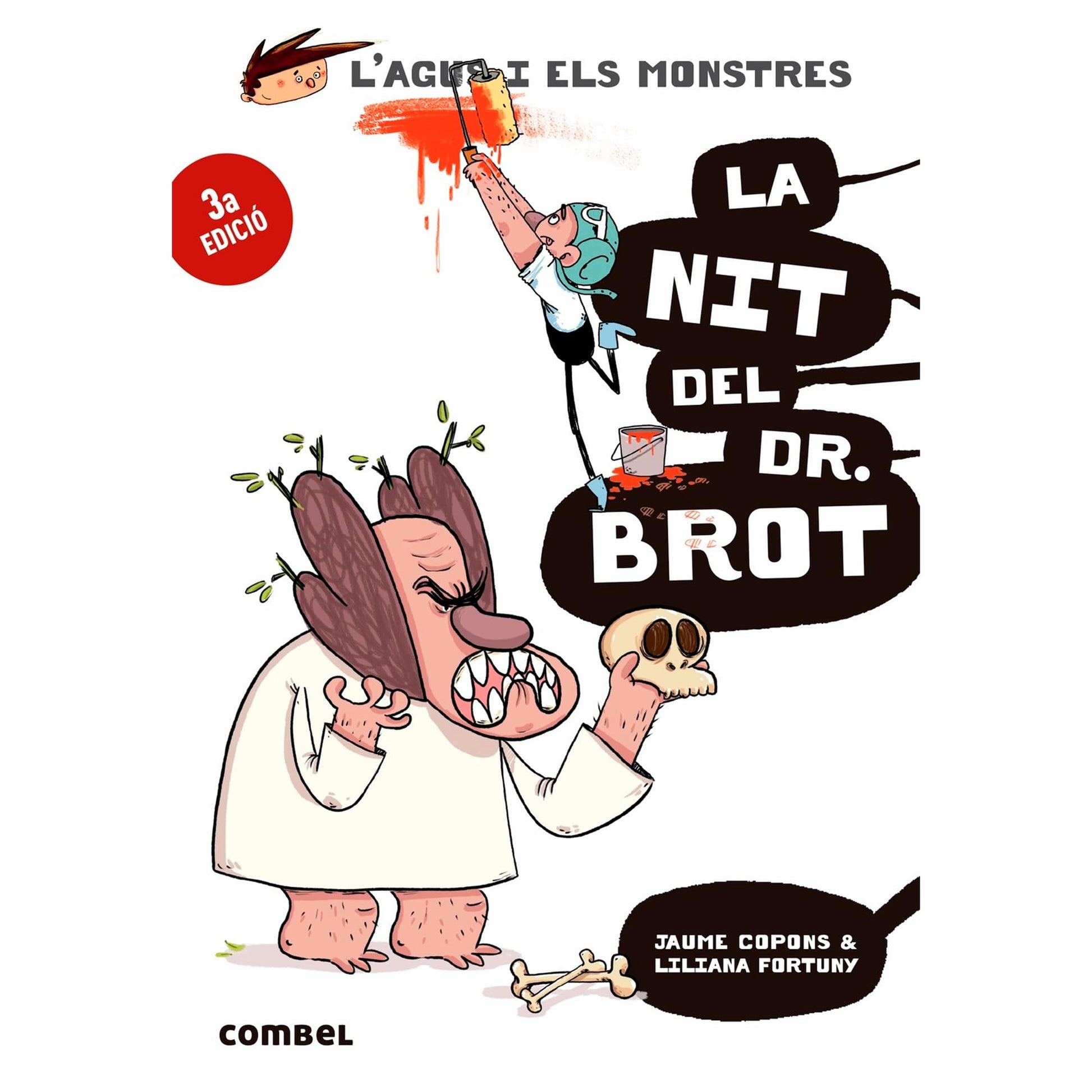 Libro: La nit del Dr. Brot (L'Agus i els Monstres 10) - Novel·la Gràfica Infantil 8 Anys |