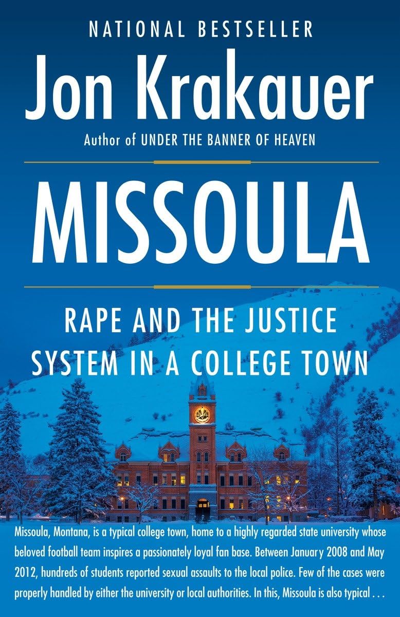 Libro: Missoula: Rape and the Justice System in a College Town