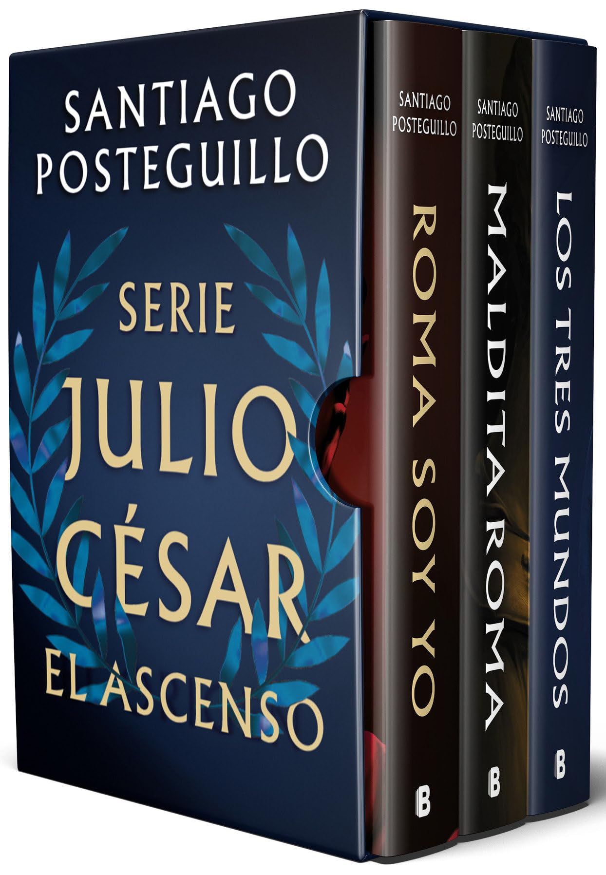 Serie Julio César: El ascenso (edición estuche con: Roma soy yo | Maldita Roma | Los tres mundos): 1;2;3 (Histórica)