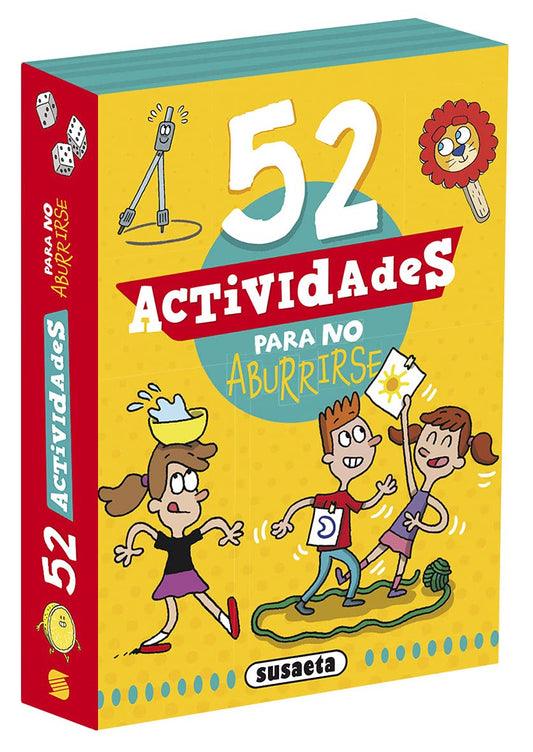 52 Actividades para no aburrirse (Barajas de juegos y actividades)