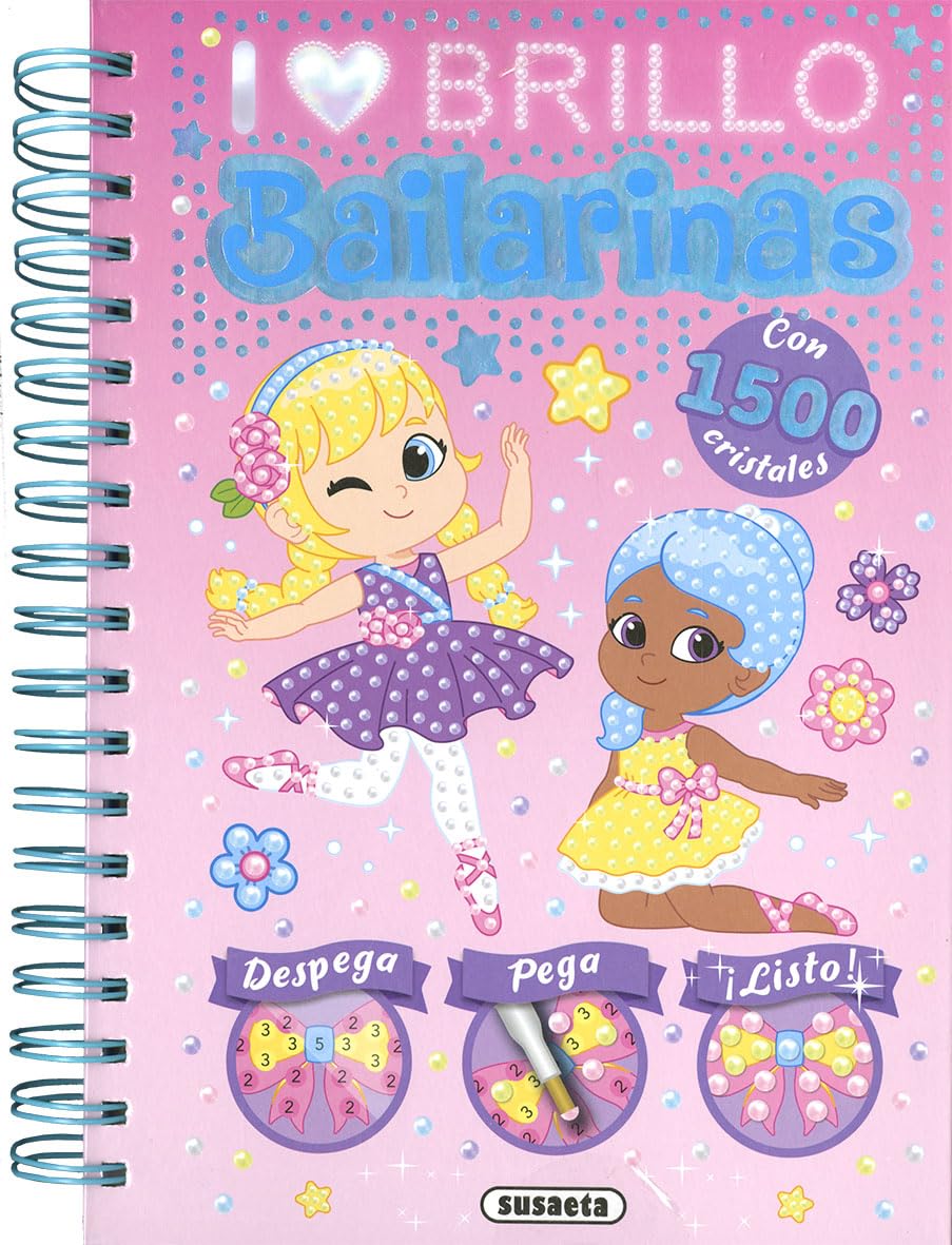 Libro: Bailarinas (Brillo y color)