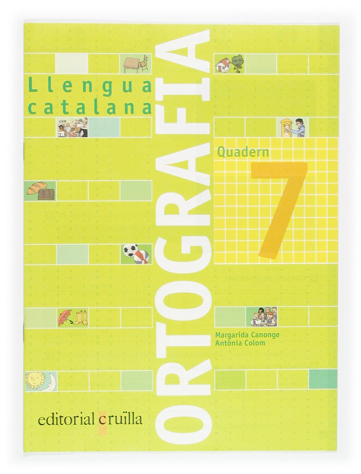 Libro: Quadern ortografia 7. Llengua catalana