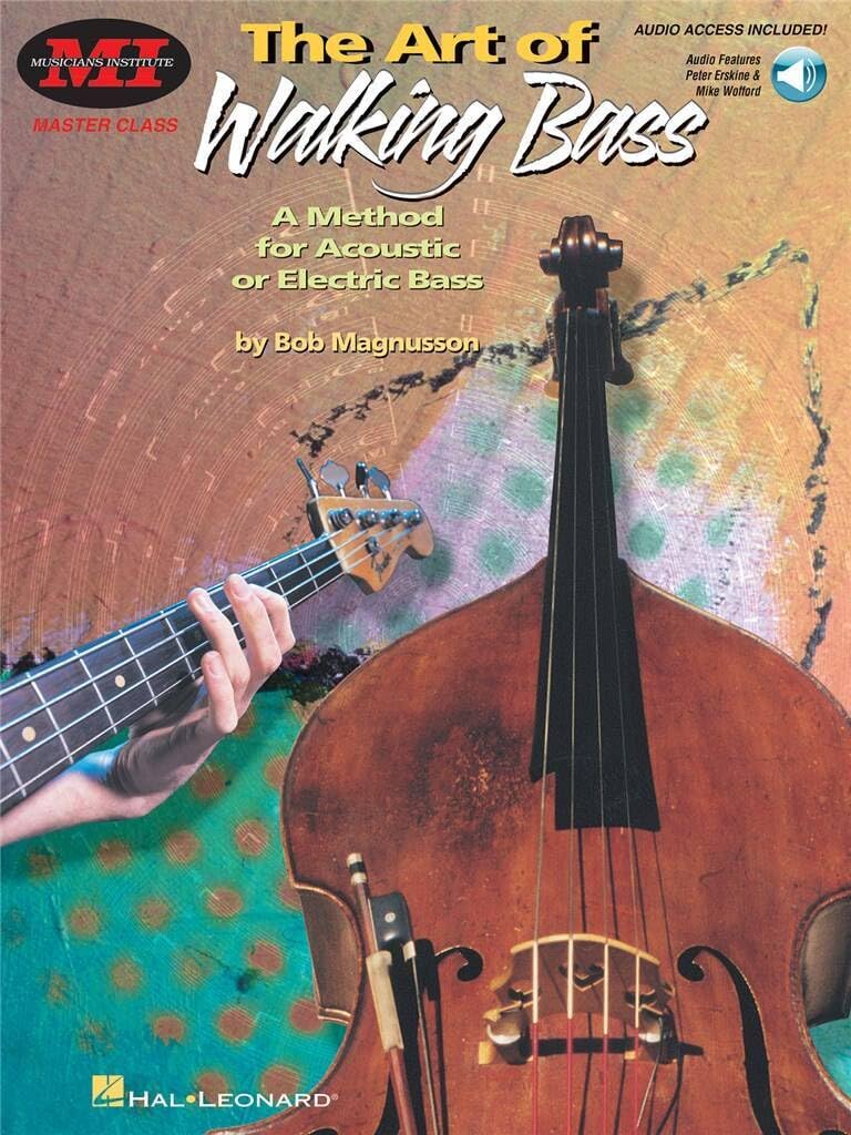 Libro: The Art of Walking Bass: A Method for Acoustic or Electric Bass Master Class Series