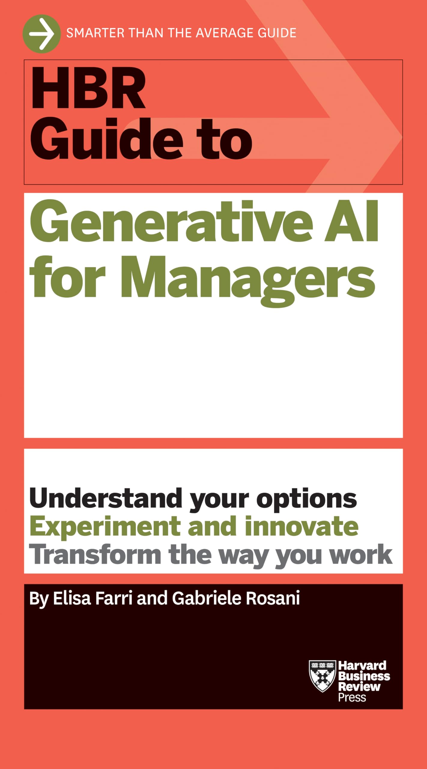 Libro: HBR Guide to Generative AI for Managers