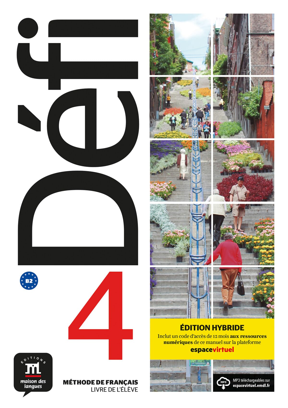 Libro: Défi 4 Éd. hybride Livre de l'élève