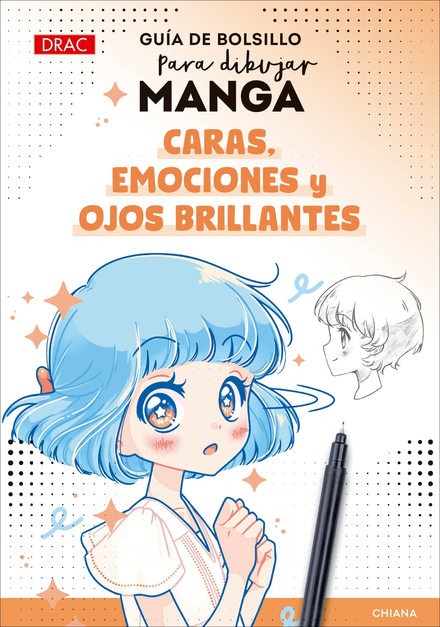 Libro: Guía de bolsillo para dibujar Manga. Caras, emociones y ojos brillantes