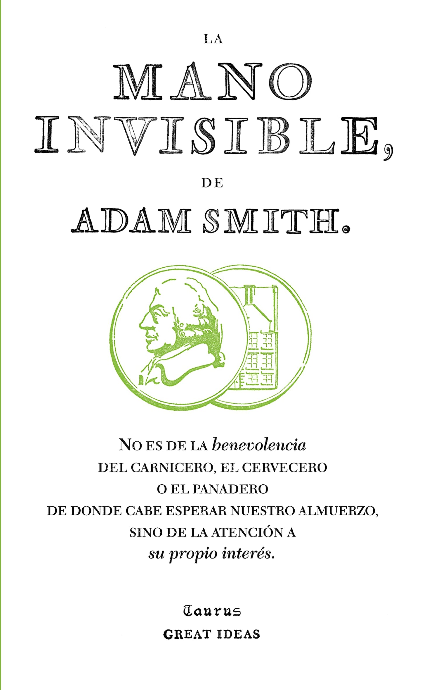Libro: La mano invisible (Serie Great Ideas)