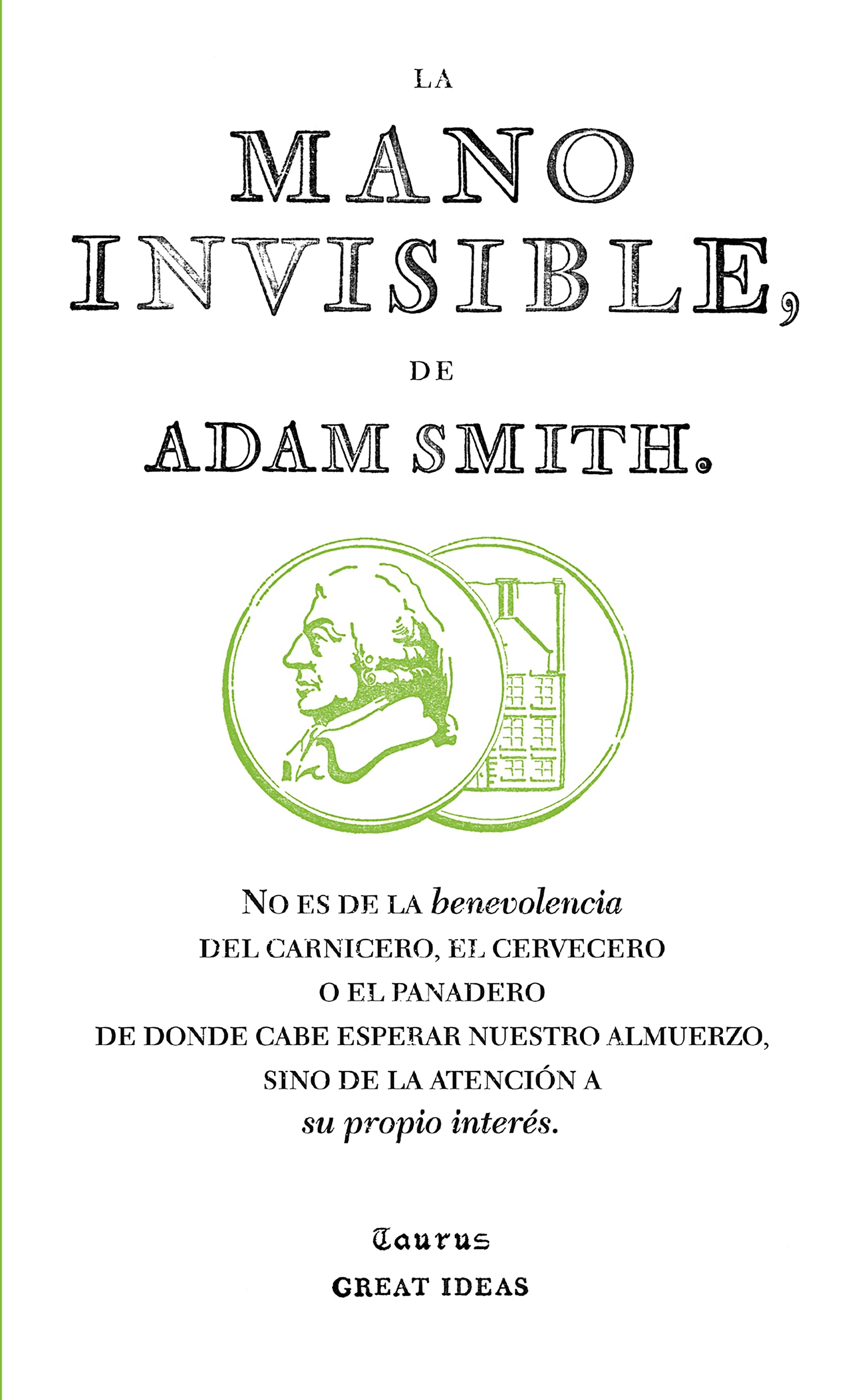 Libro: La mano invisible (Serie Great Ideas)