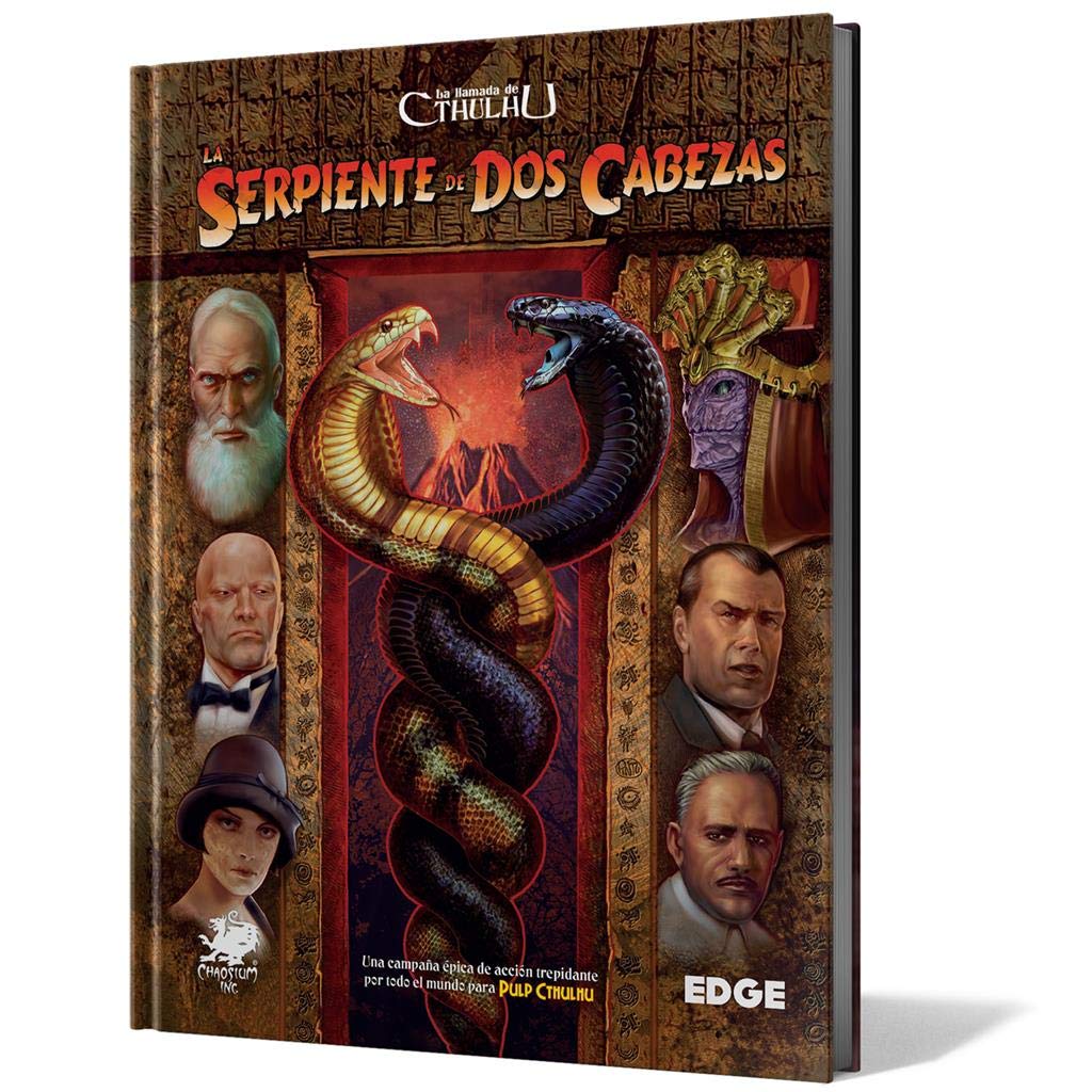 Libro: Edge Entertainment - La llamada de Cthulhu - La serpiente de dos cabezas