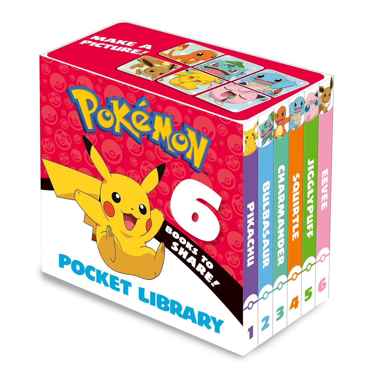 Libro: Pokémon Pocket Library: New for 2026! Six mini board books, perfect for little learners and the youngest Pokémon fans aged 1, 2, 3, 4 and up!