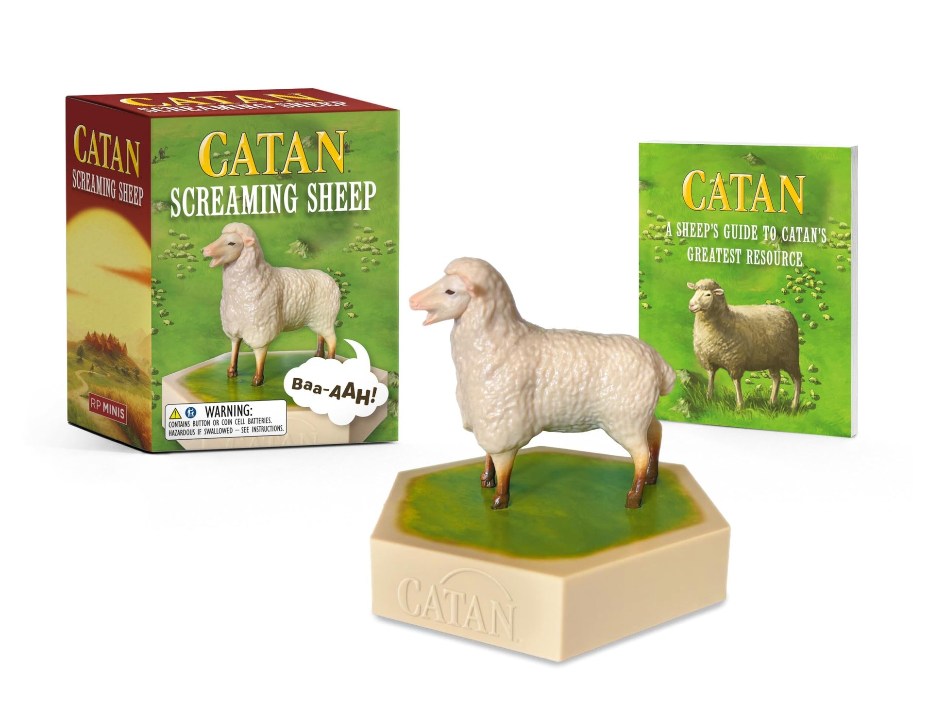 Libro: CATAN Screaming Sheep: Baa-AAH! (RP Minis)