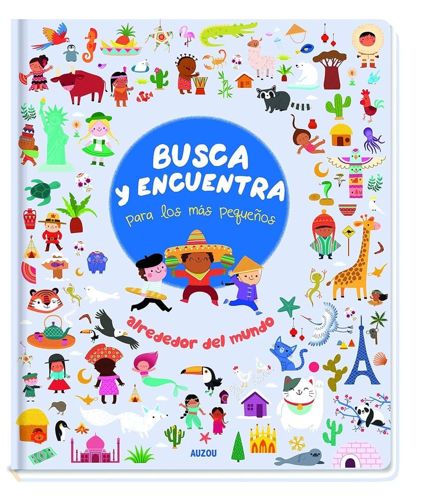 Libro: Alrededor del mundo. Busca y encuentra para los más pequeños