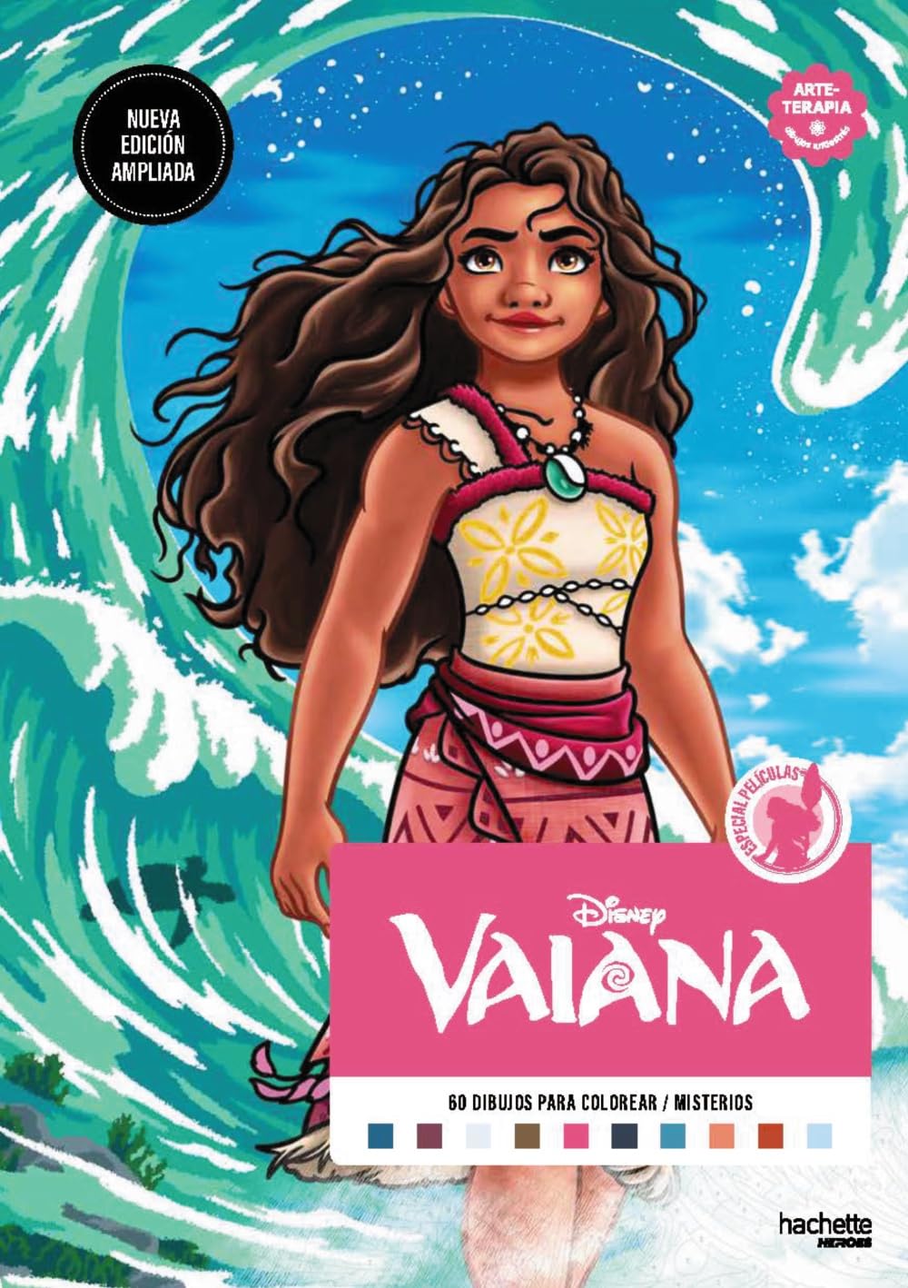 Libro: Dibujos para colorear, ¡qué misterio! Vaiana