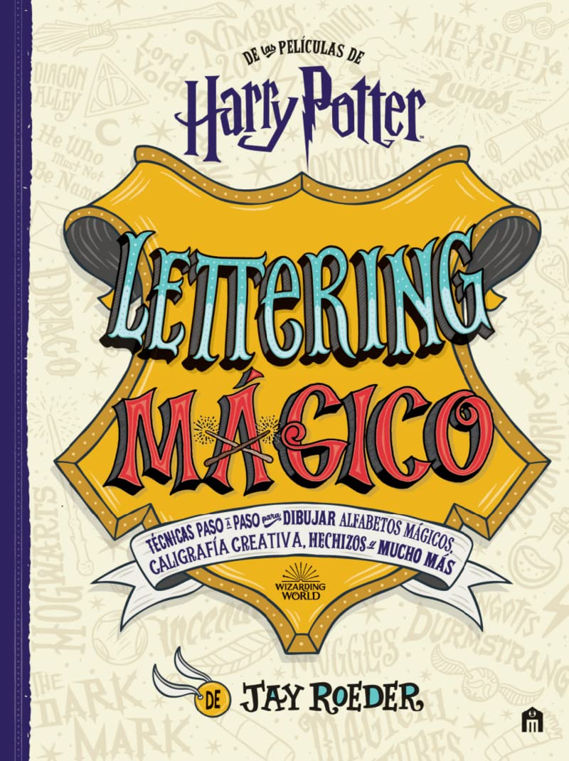 Libro: Harry Potter. Lettering mágico (Spanish Edition)