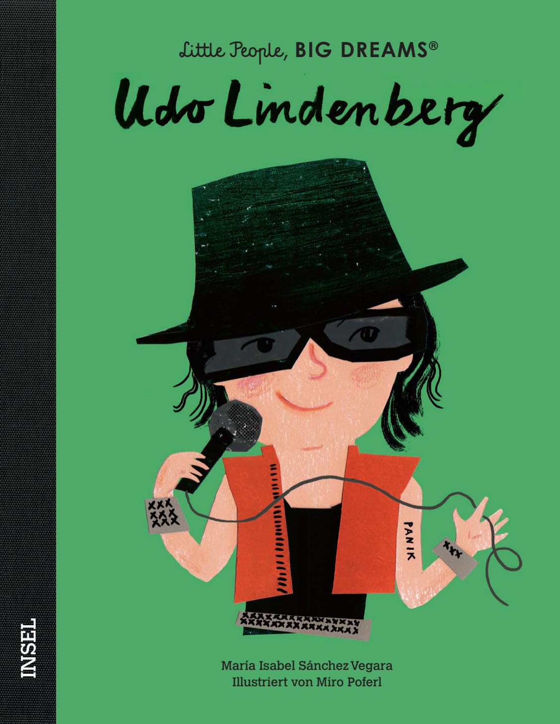 Libro: Udo Lindenberg - Little People, BIG DREAMS (Deutsche Ausgabe): Der größte deutsche Rockstar | Kinderbuch ab 4 Jahre
