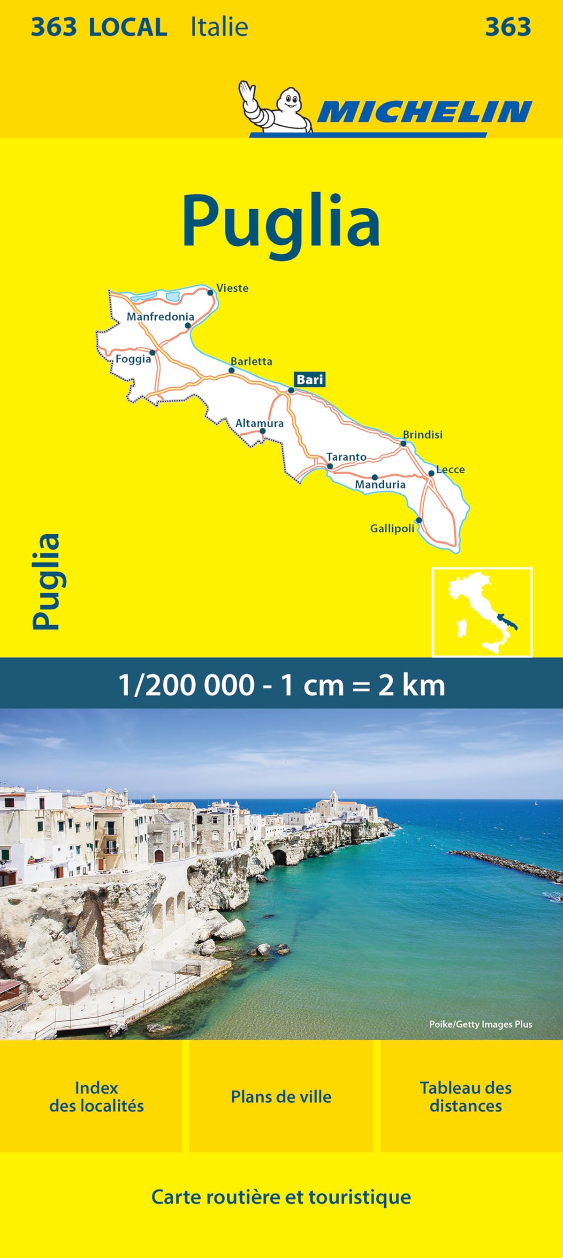 Libro: Carte Départementale Puglia (Multilingual Edition)