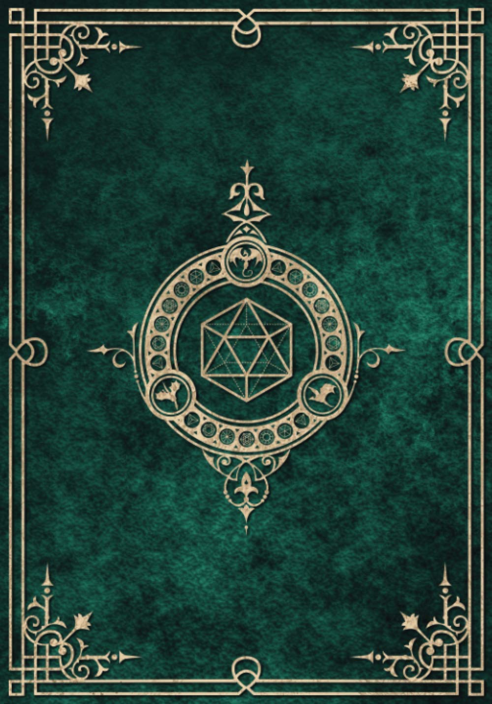 Libro: Character Journal: Five Detailed 5e Character Sheets, Lined And Graph Pages For Note-Taking, Spell Sheets And More (Emerald Green)