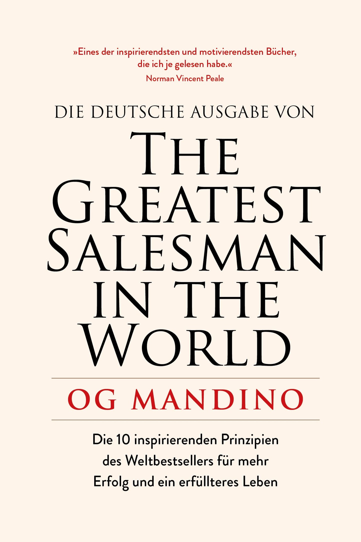 Libro: The Greatest Salesman in the World