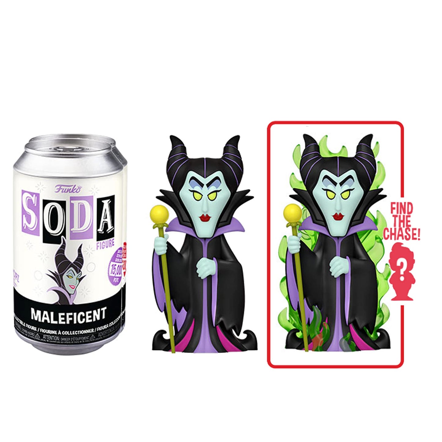 Funko Pop: Disney Maleficent Vinyl Soda Figura