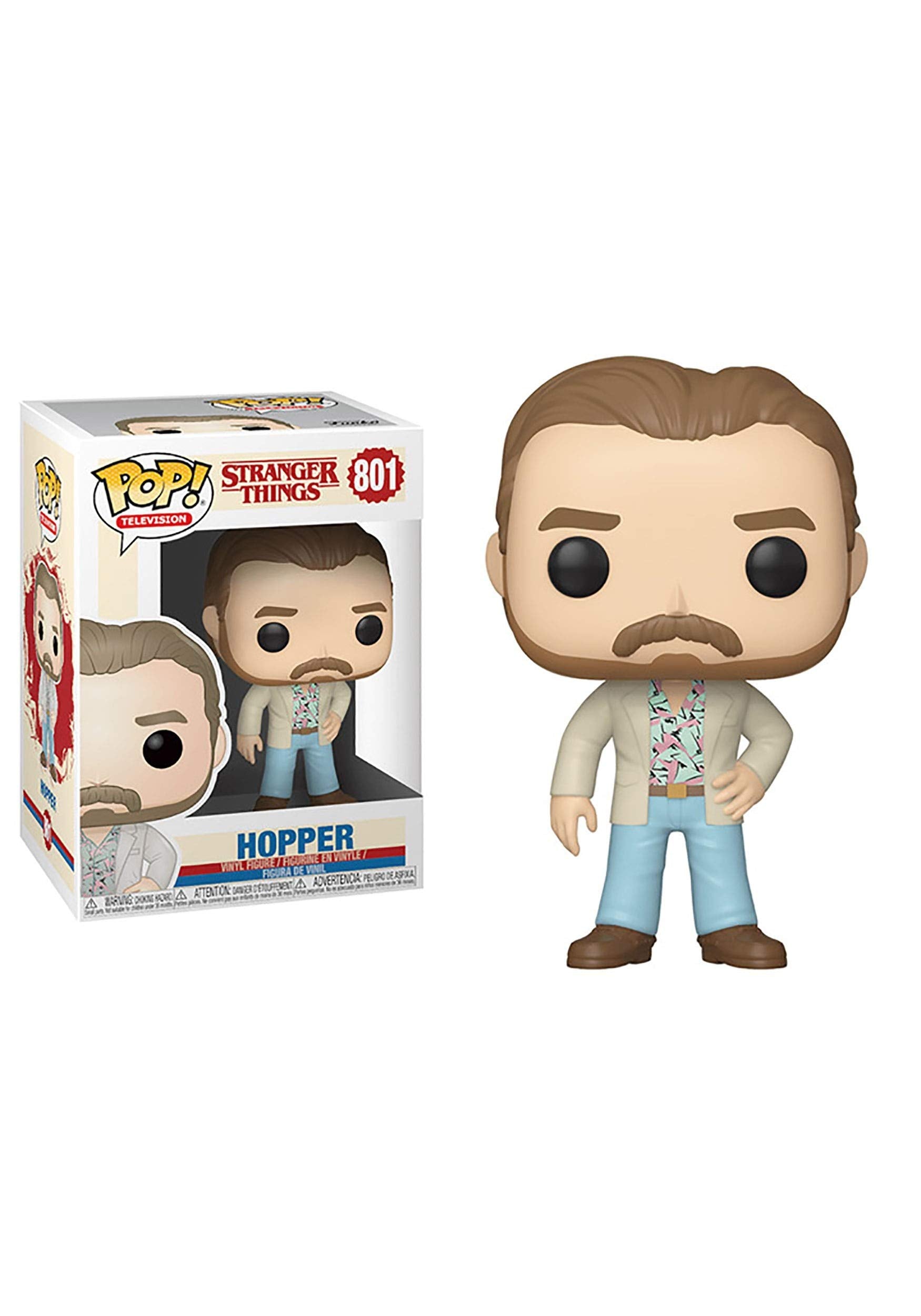 Funko Pop! TV: Stranger Things - Hopper in Date Night Outfit Figura de Vinilo