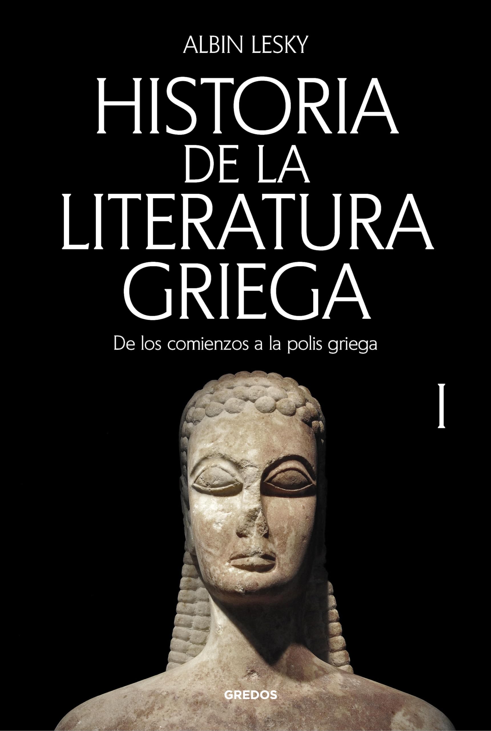 Libro: Historia de la literatura griega I