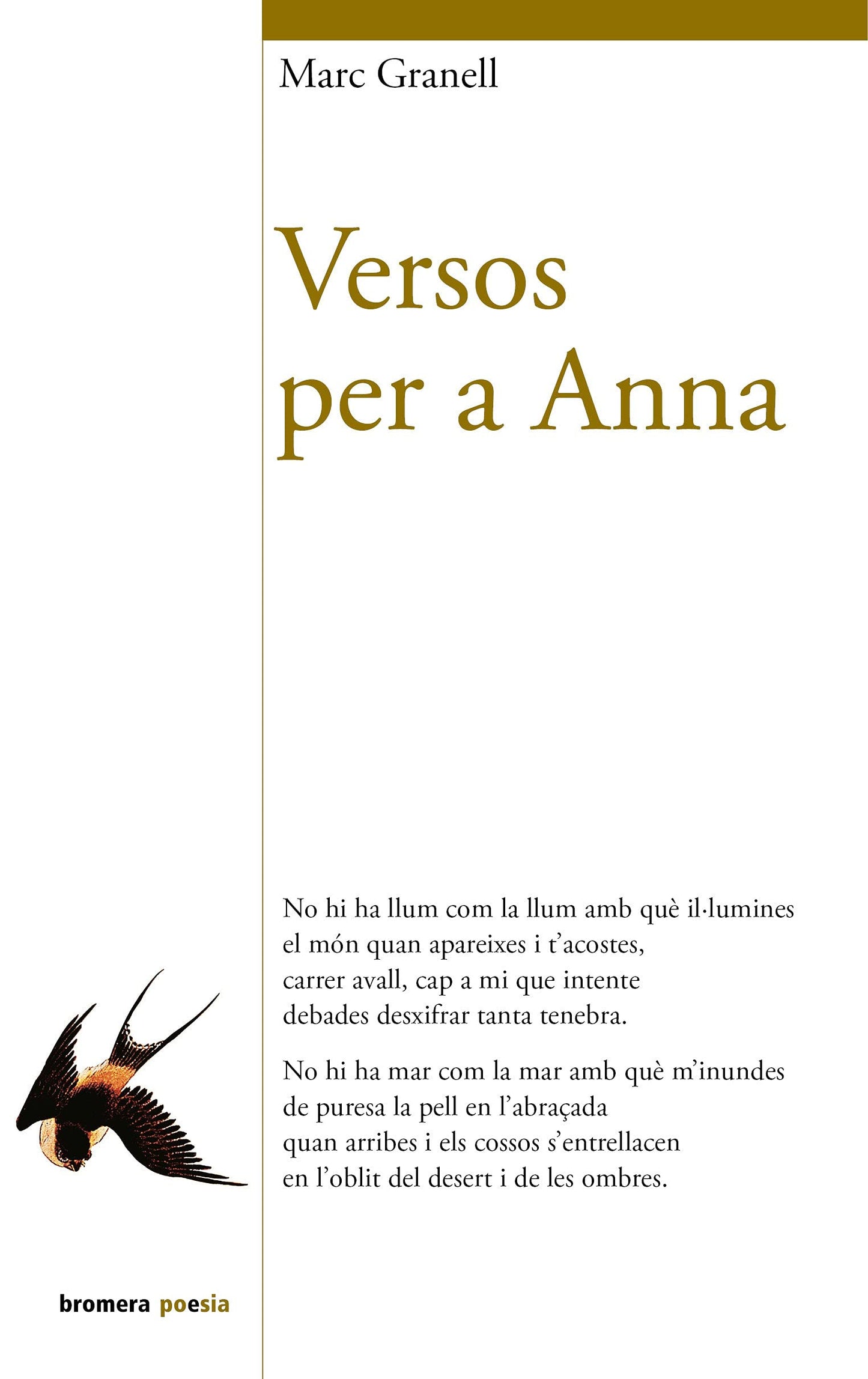 Libro: Versos per a Anna