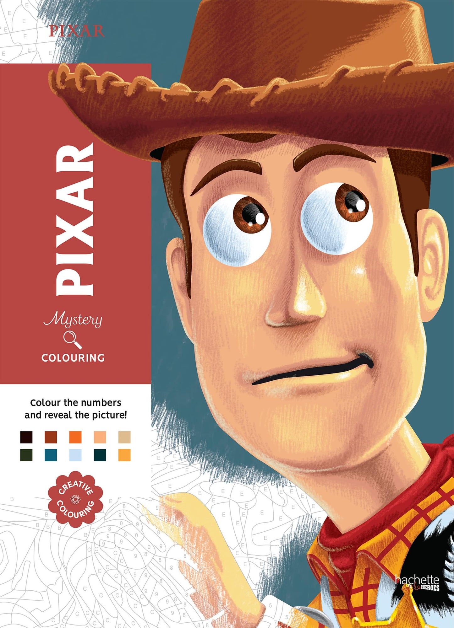 Libro: Mystery Colouring - Pixar: Reveal iconic Disney characters with colour by number