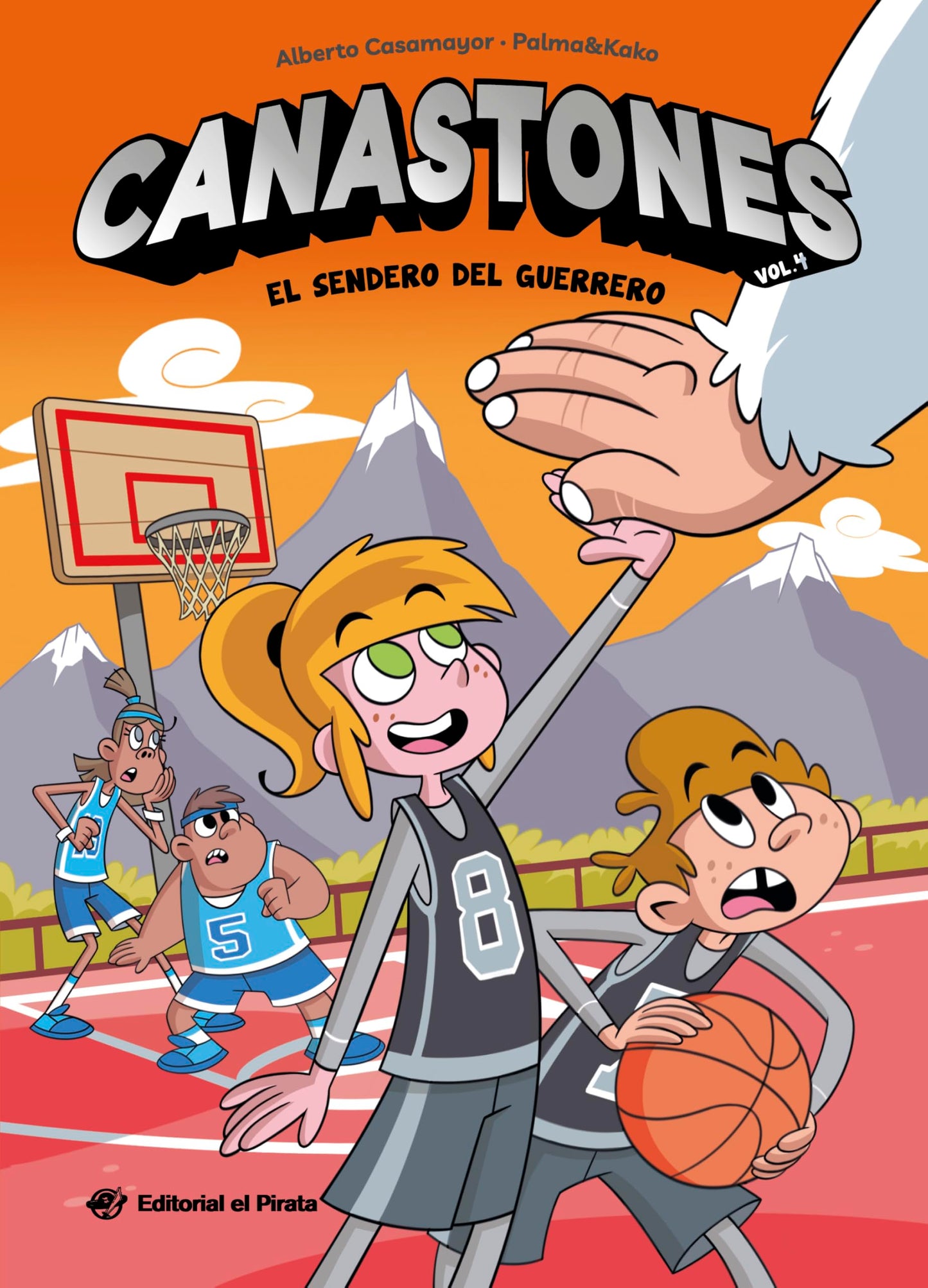 Libro: Canastones 4 - El sendero del guerrero: ¡Nunca el baloncesto había sido tan divertido! Un equipo de basket insólito, amistad y mucho humor.