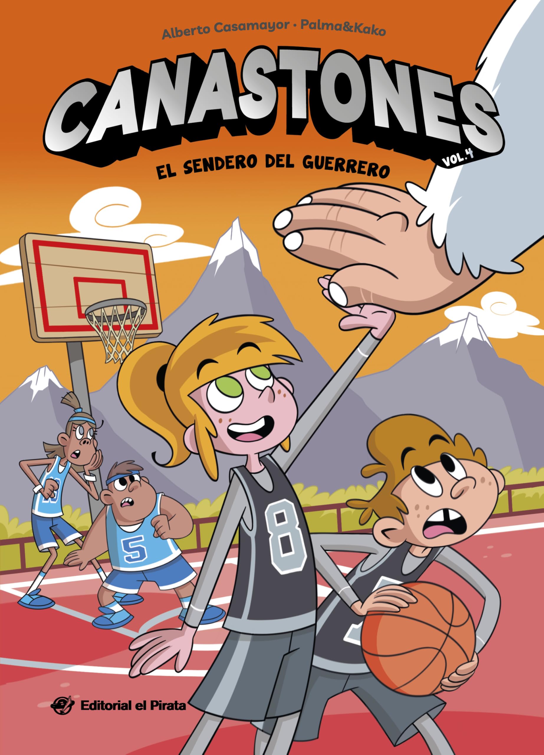 Libro: Canastones 4 - El sendero del guerrero: ¡Nunca el baloncesto había sido tan divertido! Un equipo de basket insólito, amistad y mucho humor.