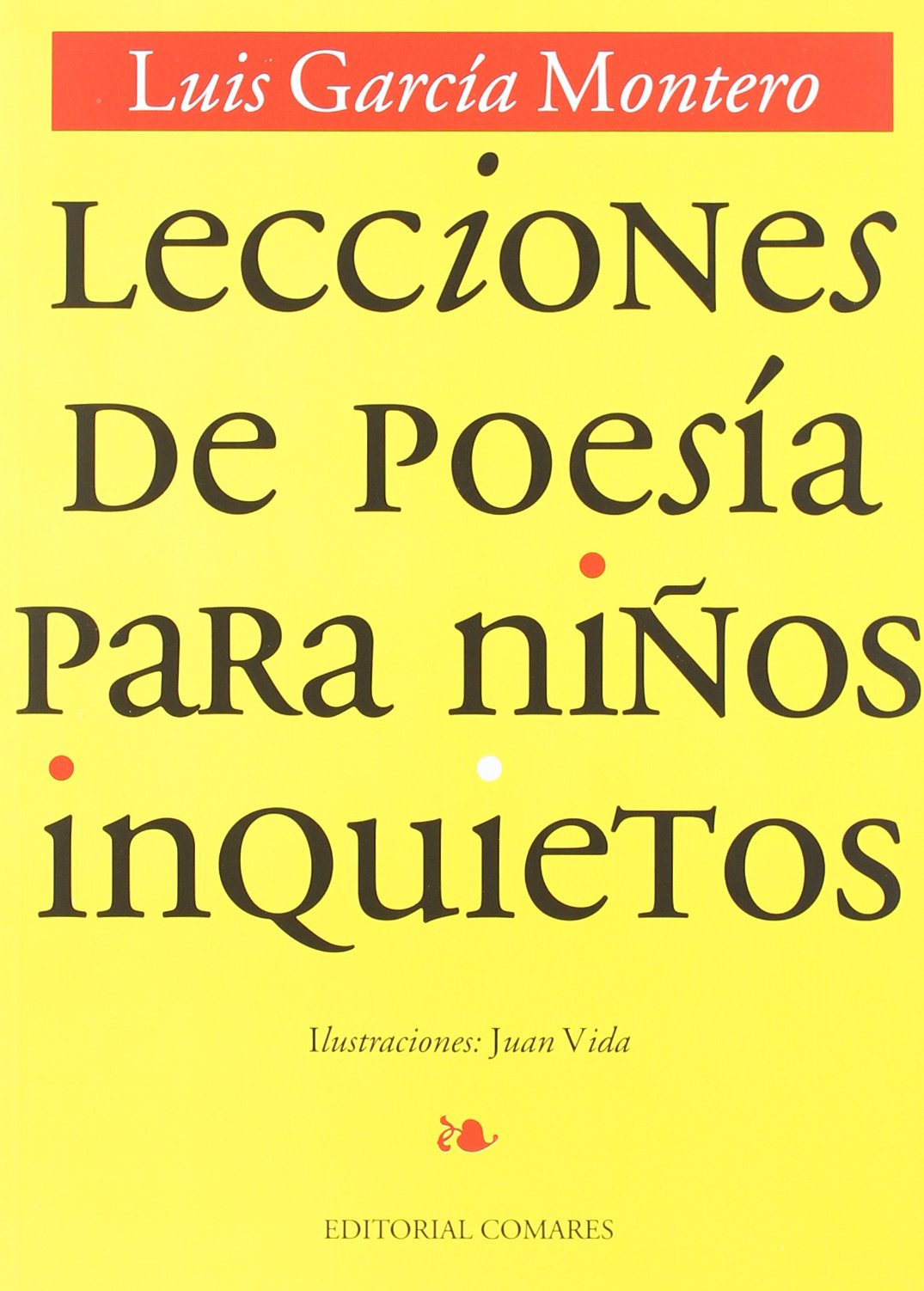 Libro: Lecciones de poesía para niños inquietos