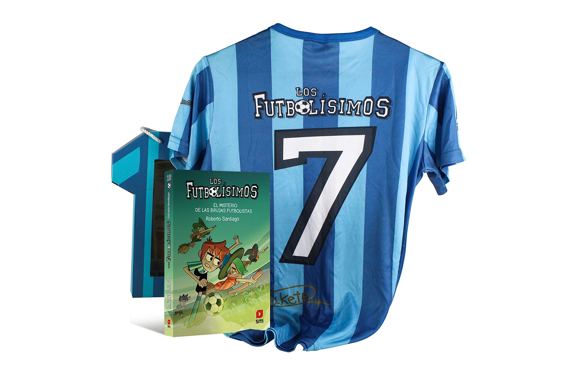 Libro: Futbolísimos. Pack camiseta - Libro N.19