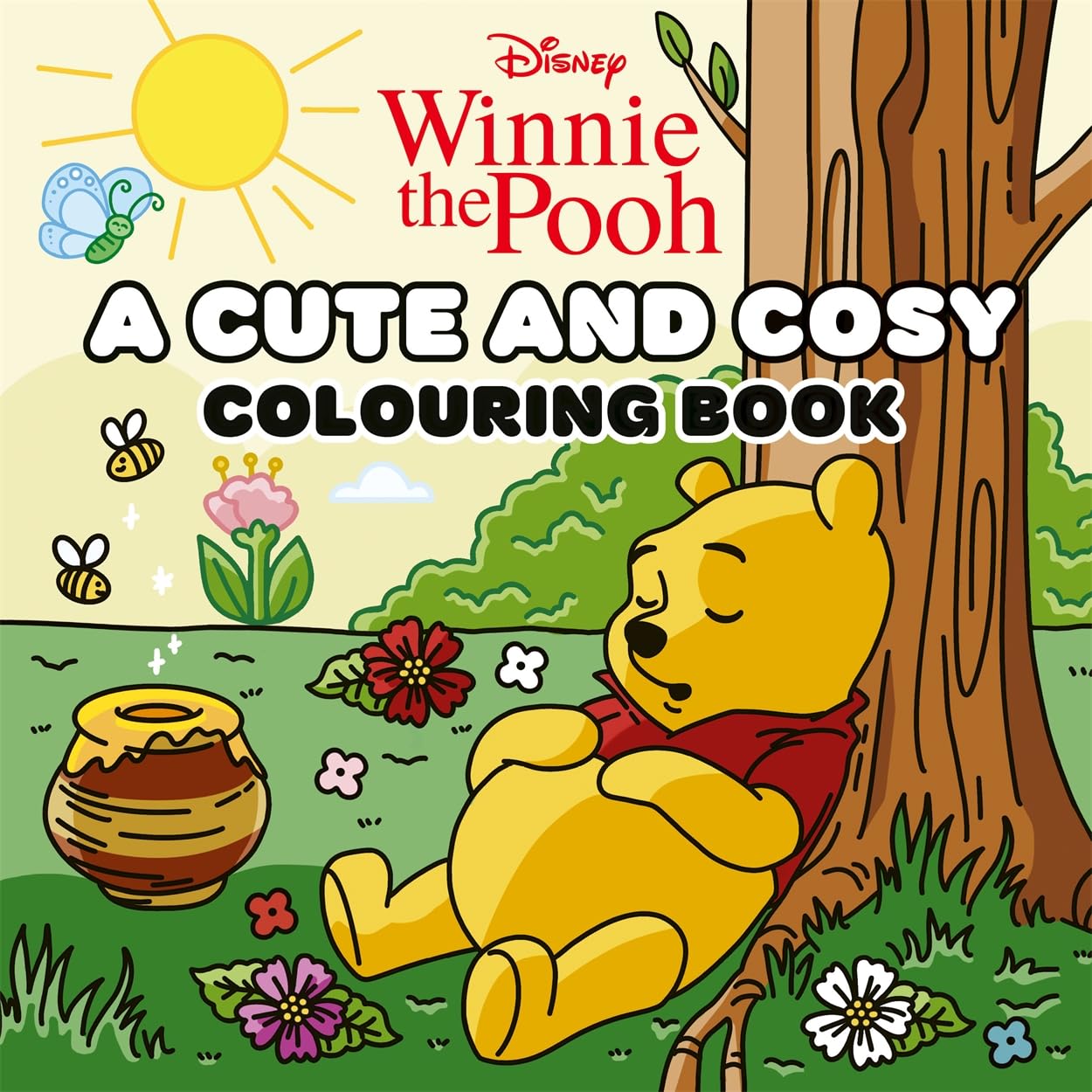 Libro: Disney Winnie the Pooh: A Cute and Cosy Colouring Book
