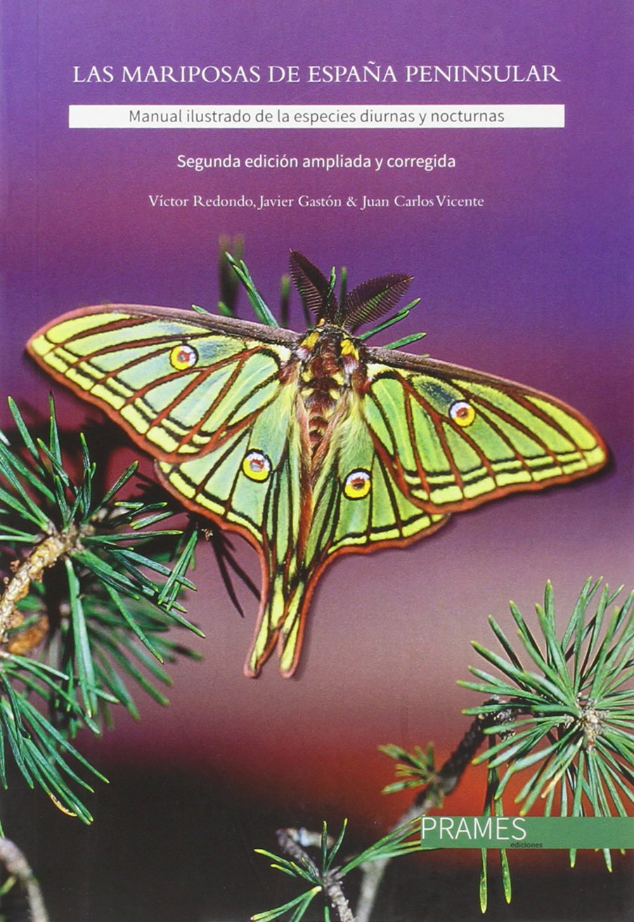 Libro: Las mariposas de España peninsular. Manual ilustrado de las especies diurnas y nocturnas.