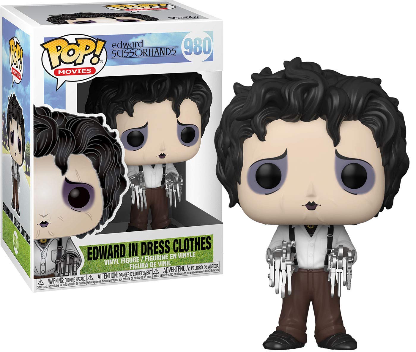 Funko Pop! Películas: Edward Scissorhands in Dress Clothes