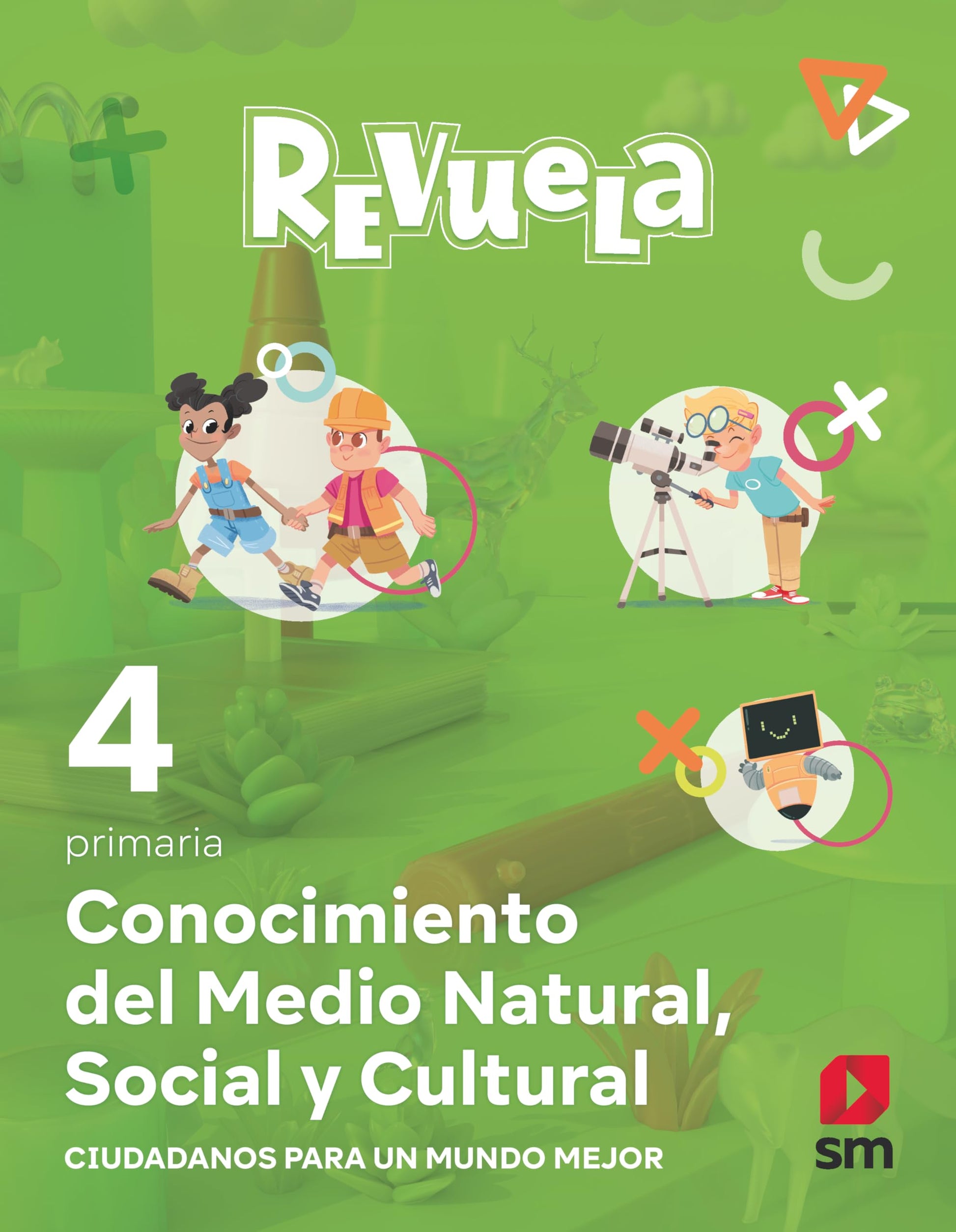 Libro: Conocimiento del Medio Natural, Social y Cultural. 4 Primaria. Revuela