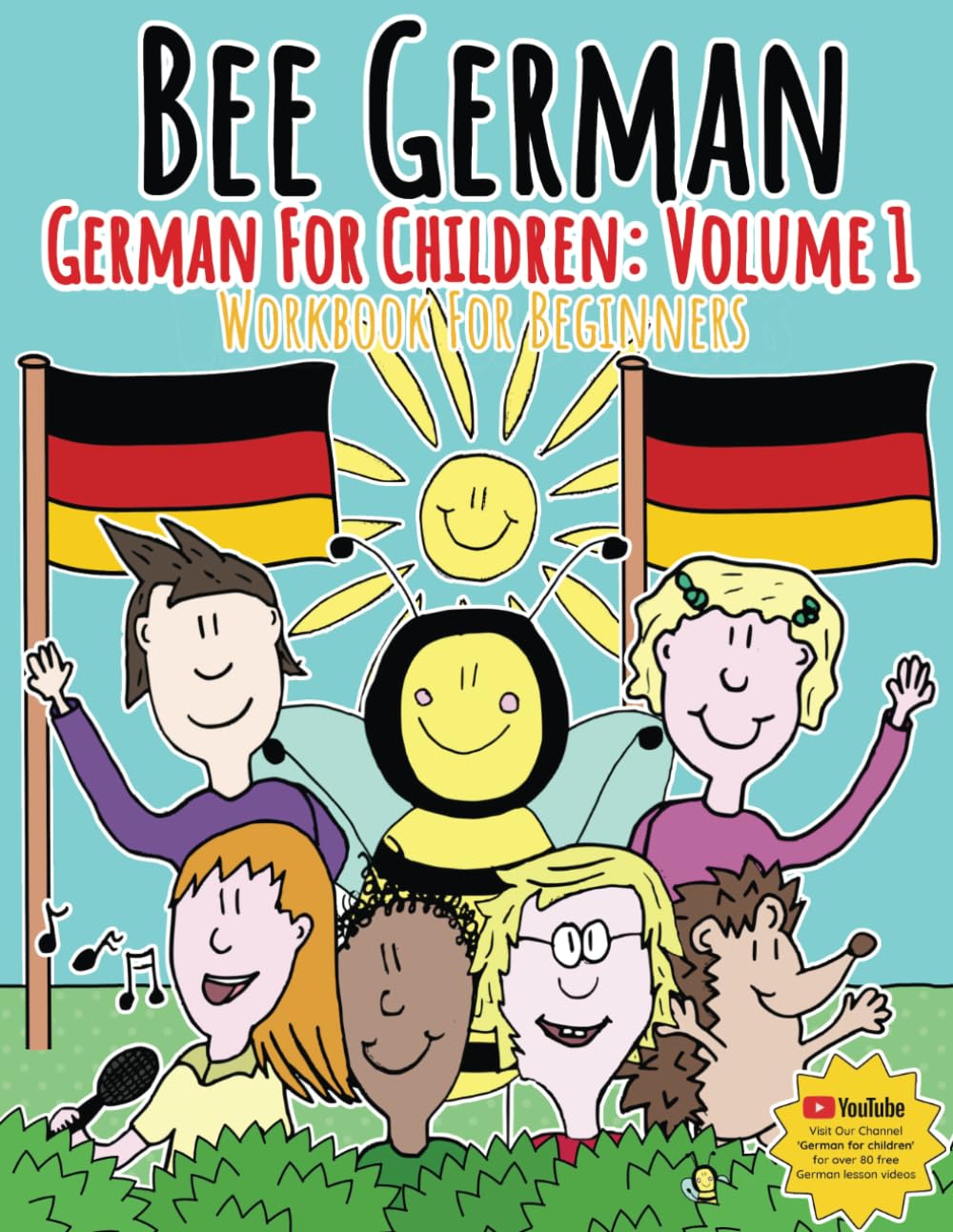 Libro: German for Children: Volume 1: Entertaining and constructive worksheets, games, word searches, colouring pages (Bee German German for Children: Volume 2)