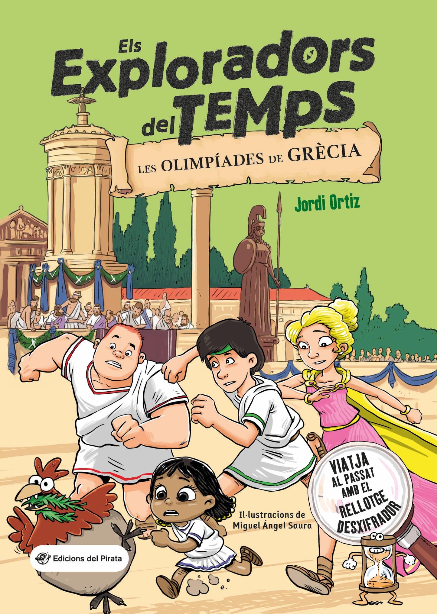 Libro: Les olimpíades de Grècia: Viatja en el temps amb el rellotge desxifrador i descobreix l'antiga Grècia! Llibres per a nens i nenes a partir de 10 anys en català.: 3 (Els Exploradors del Temps)