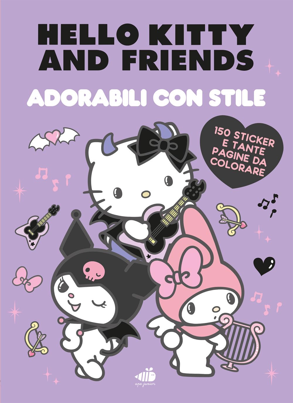 Libro: Hello Kitty & Friends. Adorabili con stile. Briose, tenere, misteriose. Ediz. a colori (Libri da colorare)