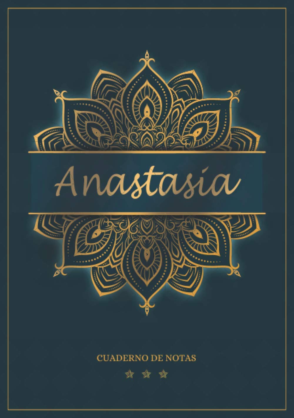 Libro: Anastasia - Cuaderno de notas: Cuaderno A5 | Nombre personalizado Anastasia | Regalo de cumpleaños para la esposa, mamá, hermana, hija | Diseño: ... páginas rayadas, formato A5 (14.8 x 21 cm)