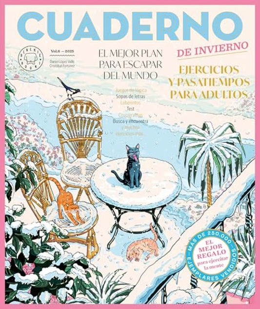 Cuaderno de invierno. Vol. 6: Ejercicios y pasatiempos para adultos (CUADERNOS BLACKIE BOOKS)