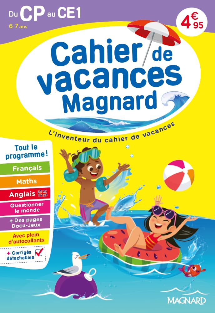 Libro: Cahier de vacances du CP vers le CE1: Magnard, l’inventeur du cahier de vacances