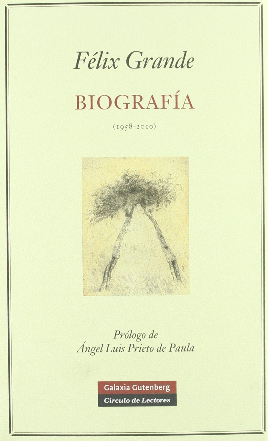 Libro: Biografía (1958-2010) (POESÍA)