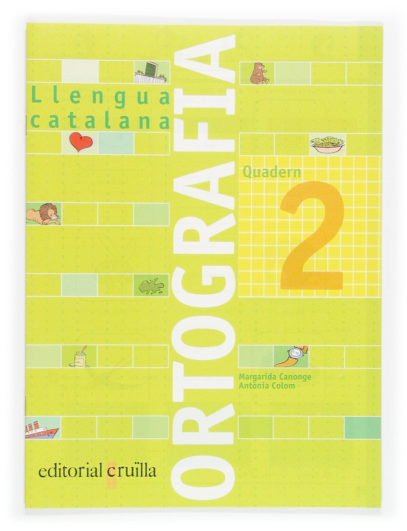 Libro: Quadern ortografia 2. Llengua catalana - 9788466110891